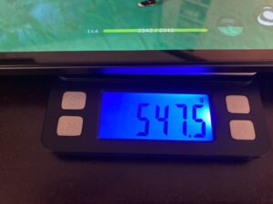 重さは547.5g